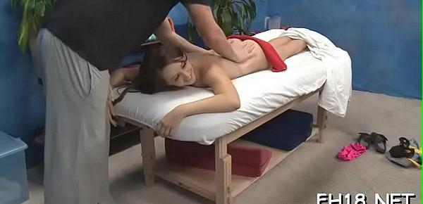  Beautiful drilled hard by her massagist